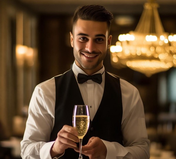 酒店服务员的品质与责任，视频中的精彩瞬间