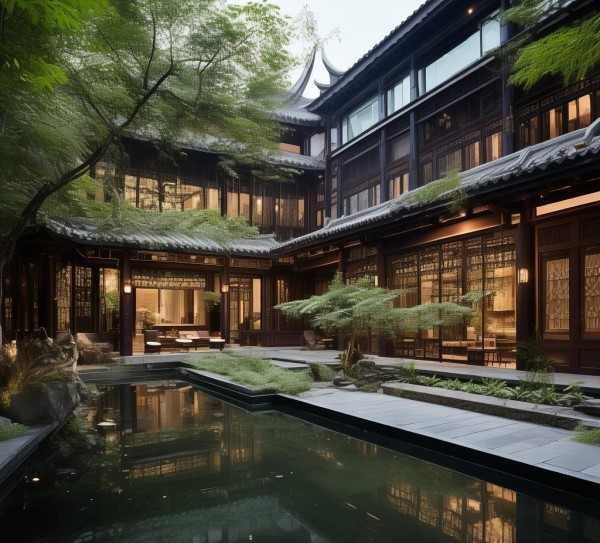 隐逸式影楼酒店，现代都市的诗意栖居之道